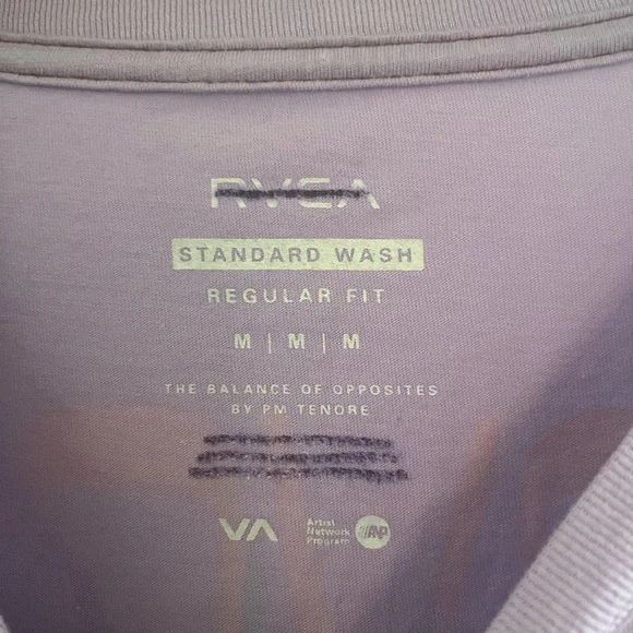 RVCA Lavender Standard Wash Shirt - Picture 3 of 5